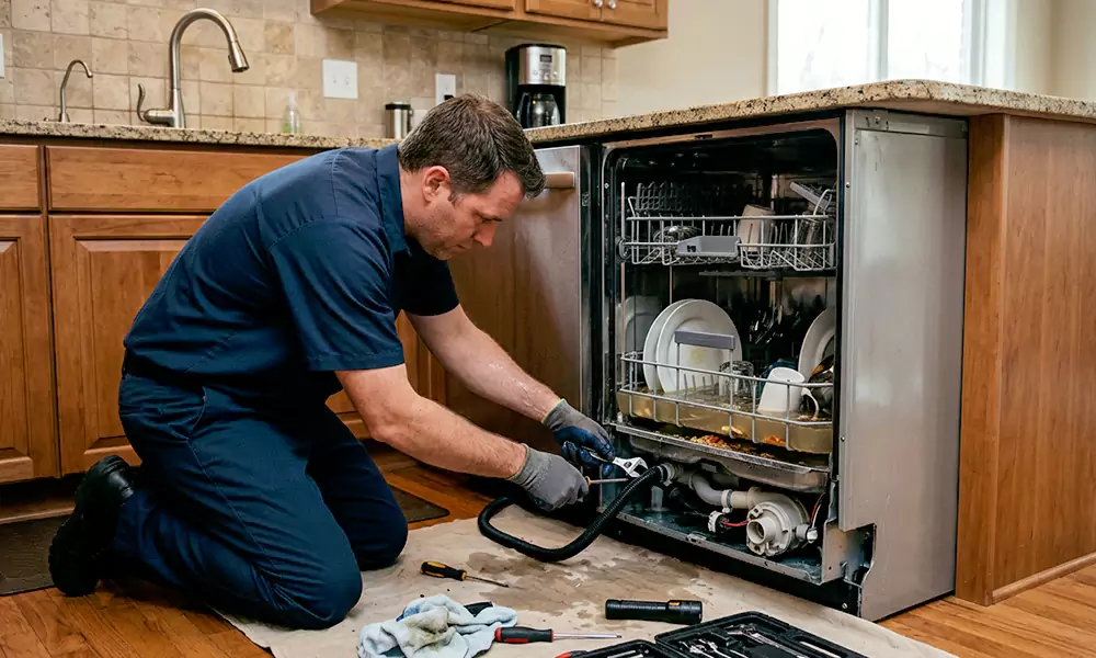 Dishwasher Not Draining Repair in El Cajon, CA