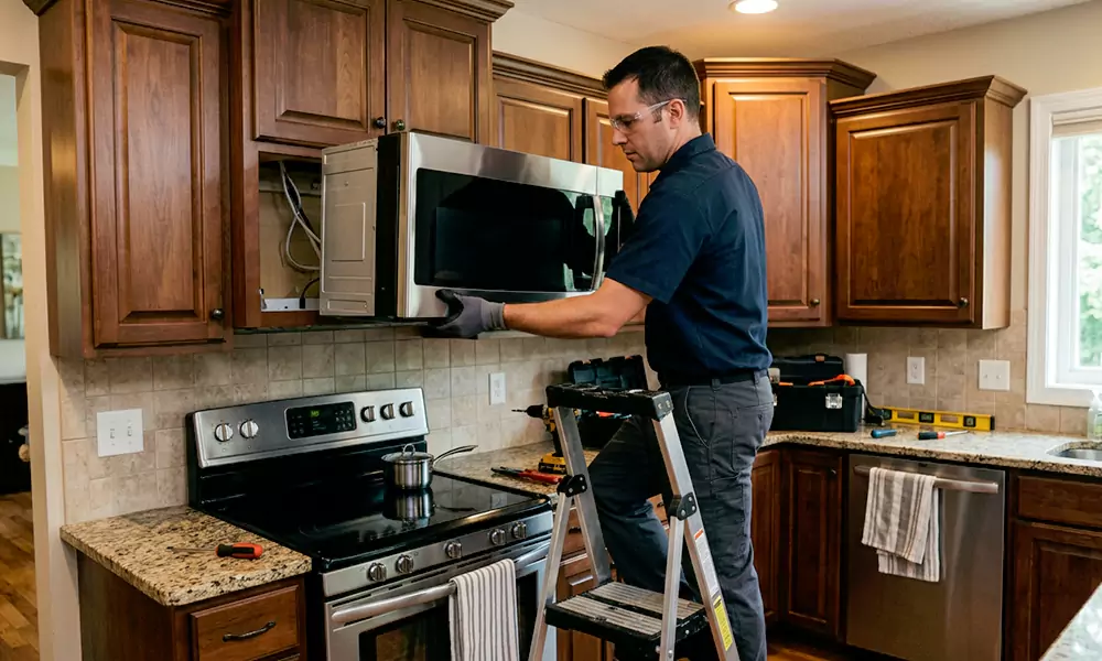 Microwave Installation in El Cajon, CA