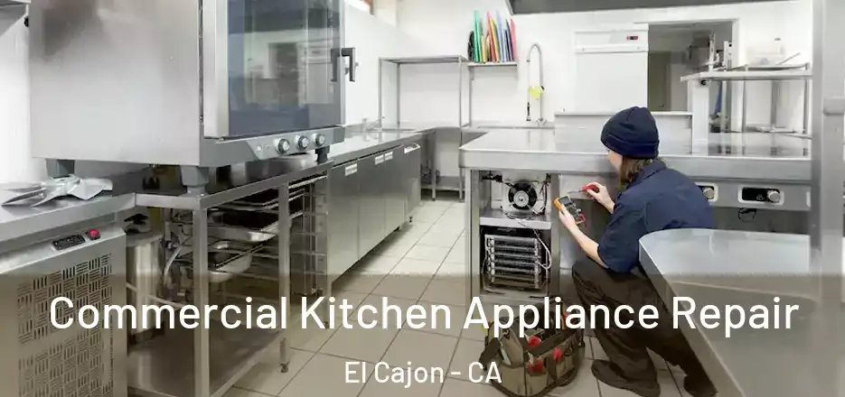 Commercial Kitchen Appliance Repair El Cajon - CA