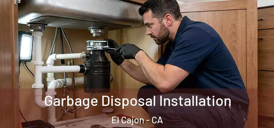 Garbage Disposal Installation El Cajon - CA