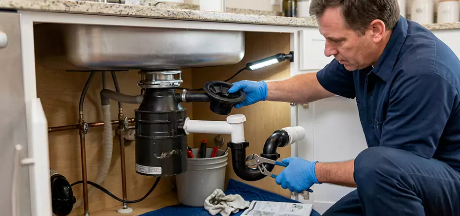 Garbage Disposal Splash Guard and Trap Installation in El Cajon