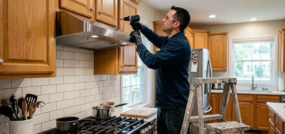 Wood Range Hood Installation El Cajon