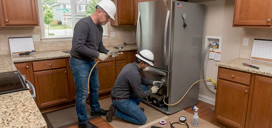 Propane Refrigerator Installation in El Cajon