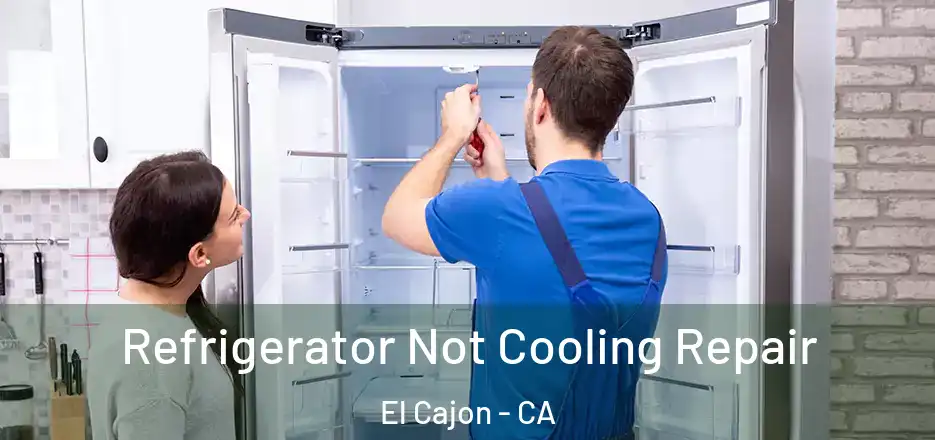 Refrigerator Not Cooling Repair El Cajon - CA