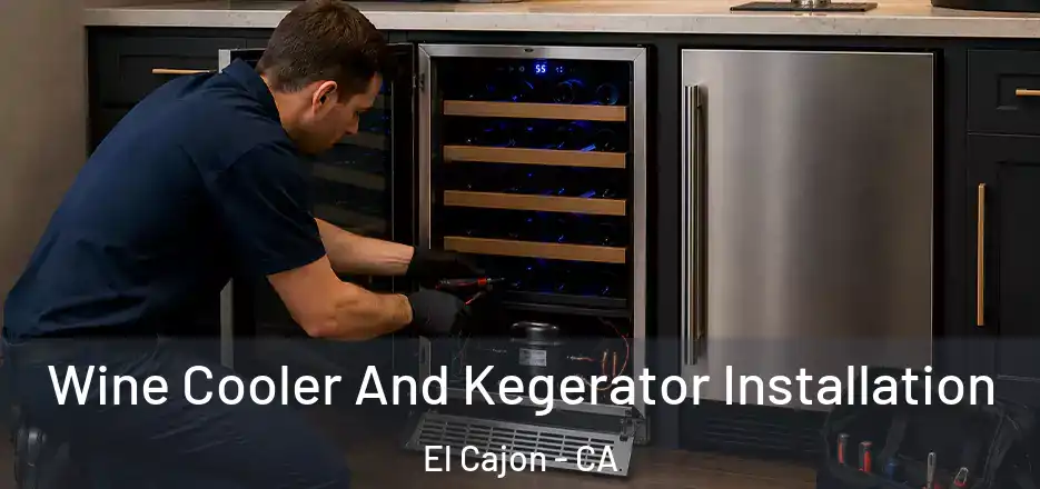 Wine Cooler And Kegerator Installation El Cajon - CA